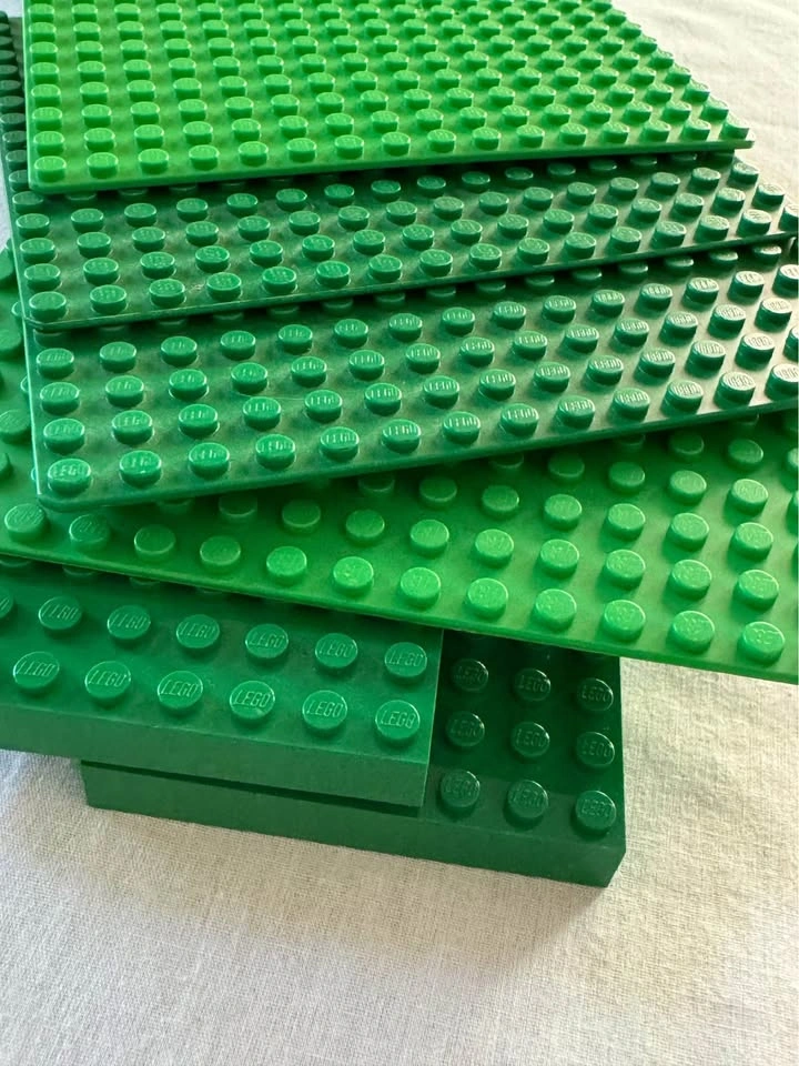 LEGO GREEN Base Lot of 6 - photo 4