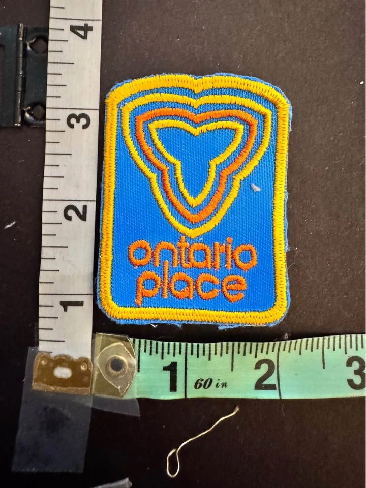 Ontario Place Toronto Original Vintage Patch 1970s RARE find - photo 2