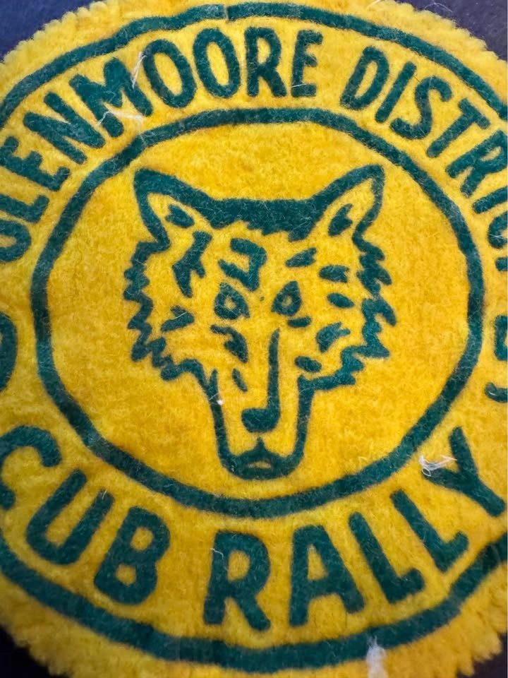 Felt Patch 1959 Wolf Cubs Glenmoore District Pennsylvania Vintag - photo 2