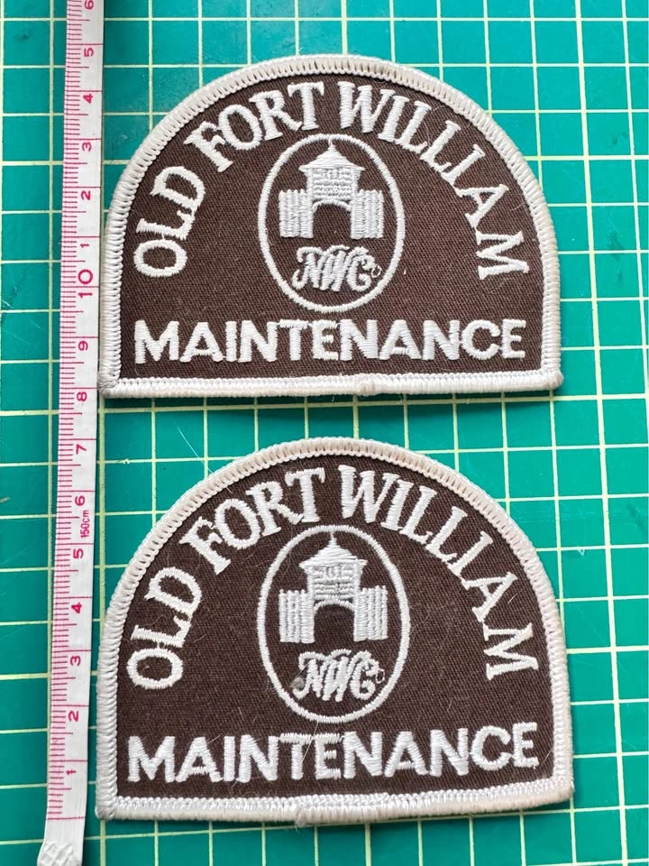 Patches Embroidered Vintage Old Fort William Thunderbay Ontario - photo 2