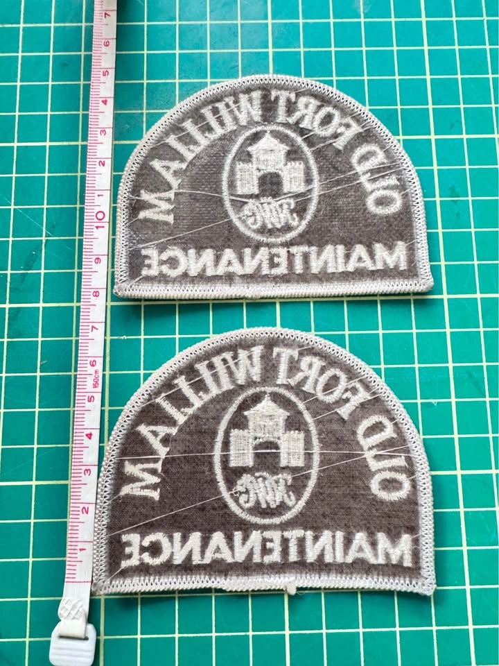 Patches Embroidered Vintage Old Fort William Thunderbay Ontario - photo 3