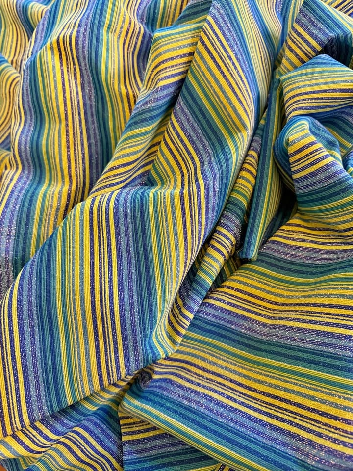Designer Fabric YARDAGE Vintage Y2K 3 way stretch