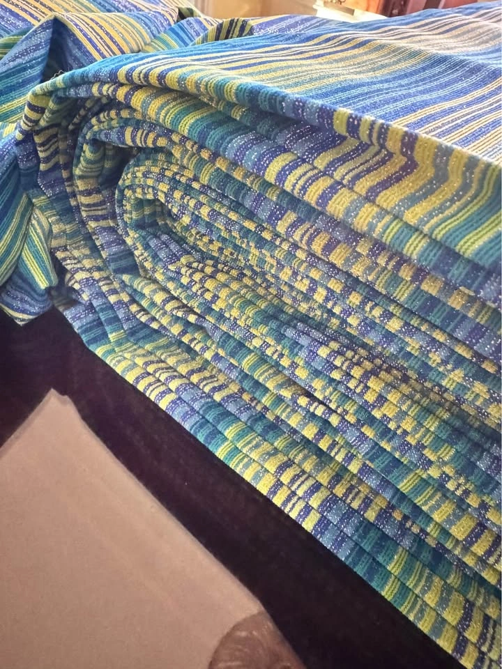 Designer Fabric YARDAGE Vintage Y2K 3 way stretch - photo 2
