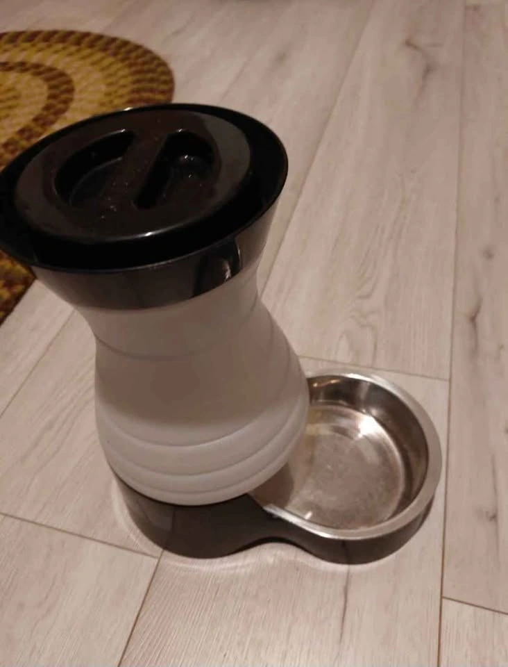 Dry pet food dispenser - for sale or trade - photo 2