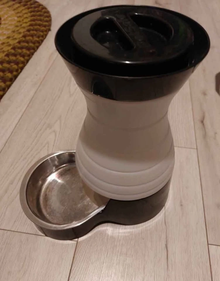 Dry pet food dispenser - for sale or trade - photo 3