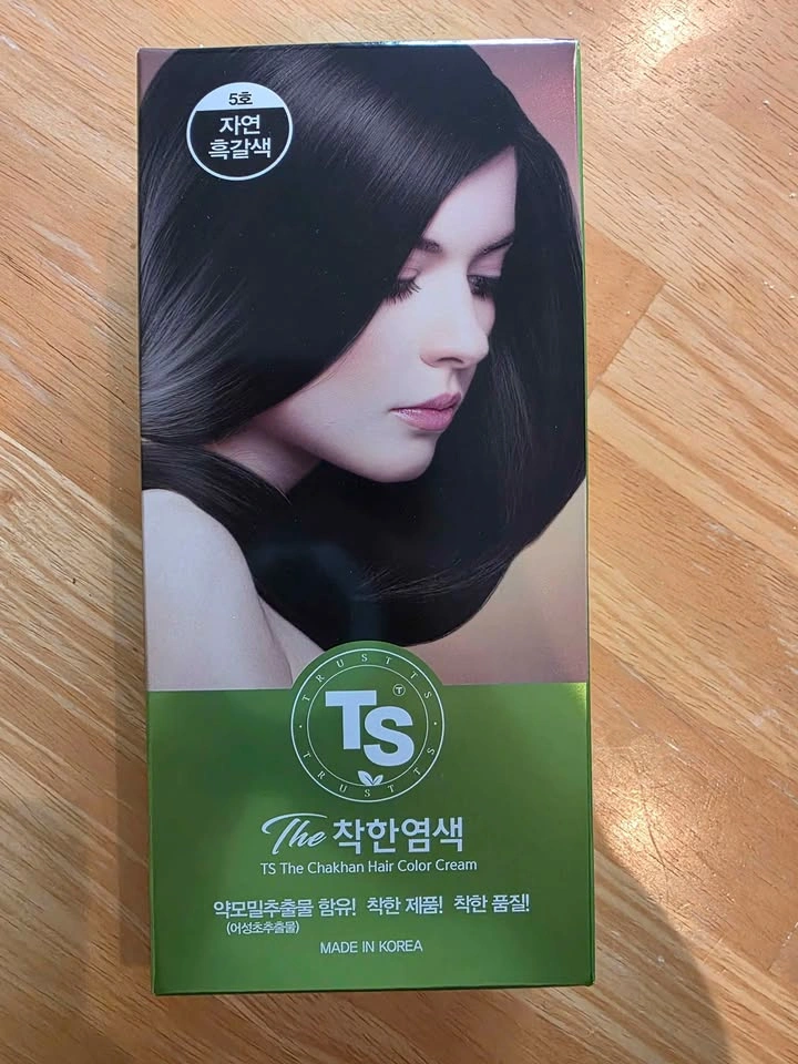 Korean Hair Color Cream – Natural Dark Brown (No.5) – New – $10 - photo 2