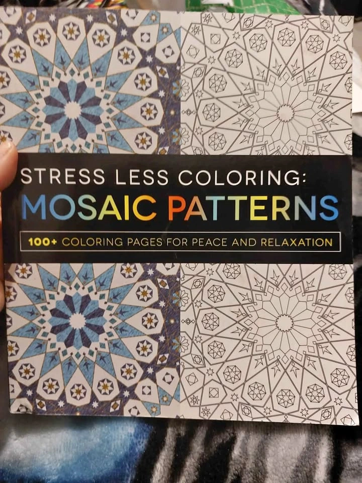Mosaic Pattern Coloring Book