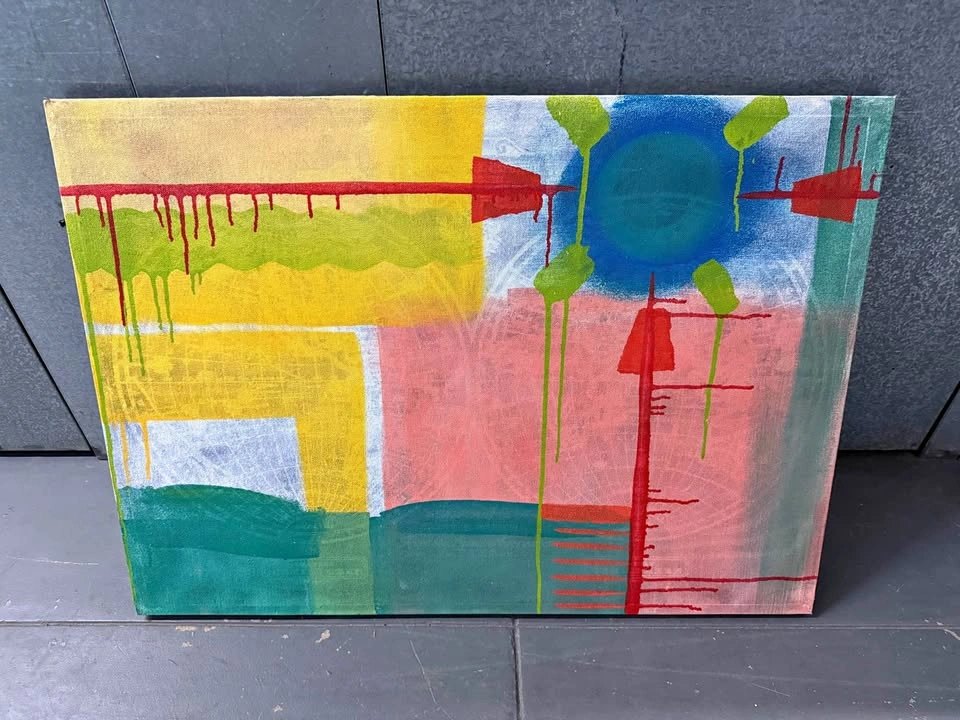 Painting 🖼️ colorful abstract