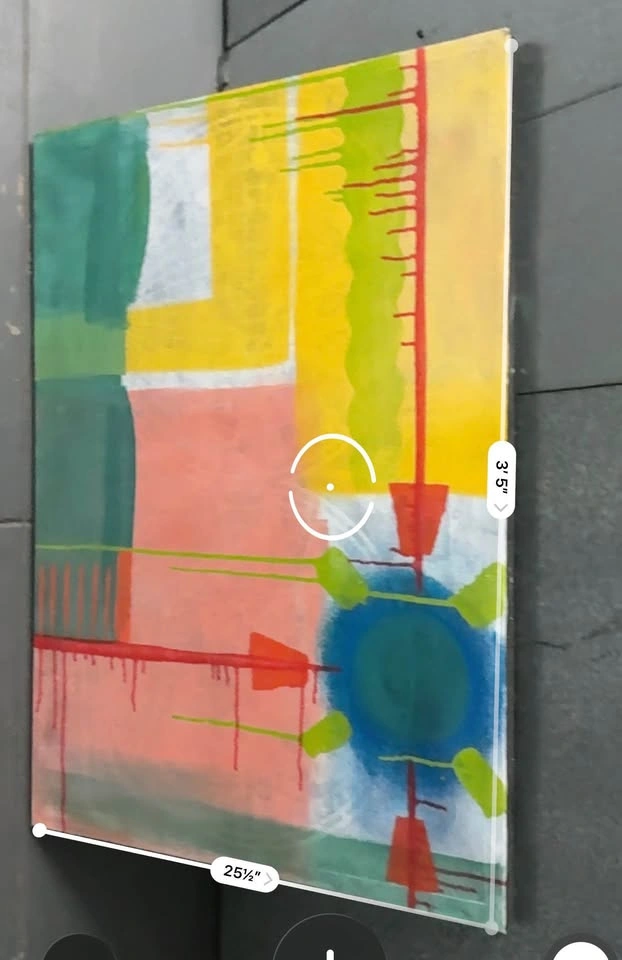 Painting 🖼️ colorful abstract - photo 3