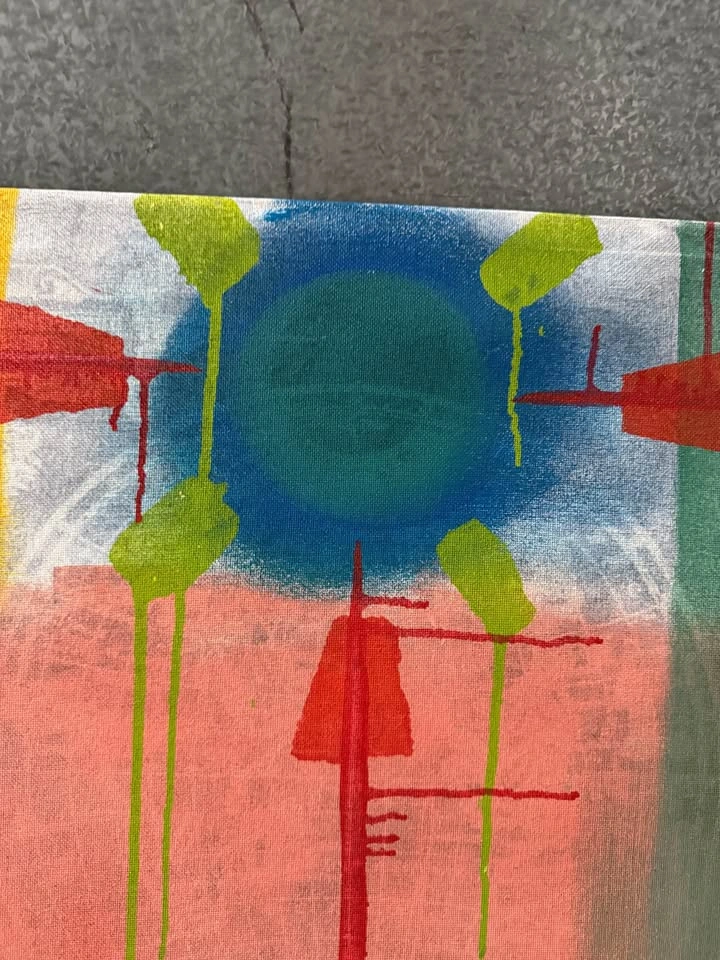 Painting 🖼️ colorful abstract - photo 5
