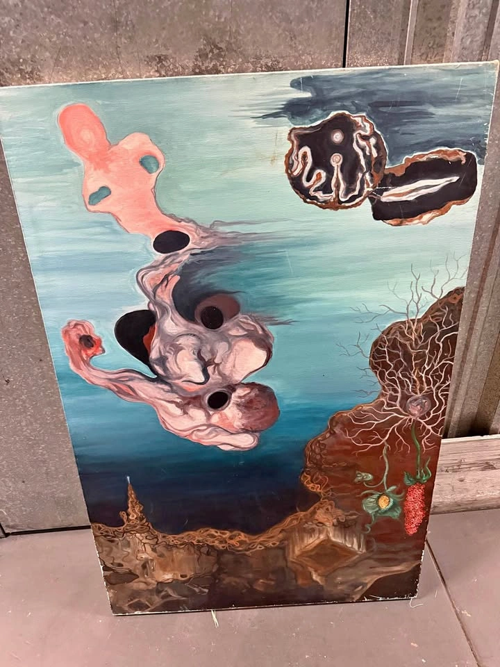 Acrylic painting 🖼️ abstract large