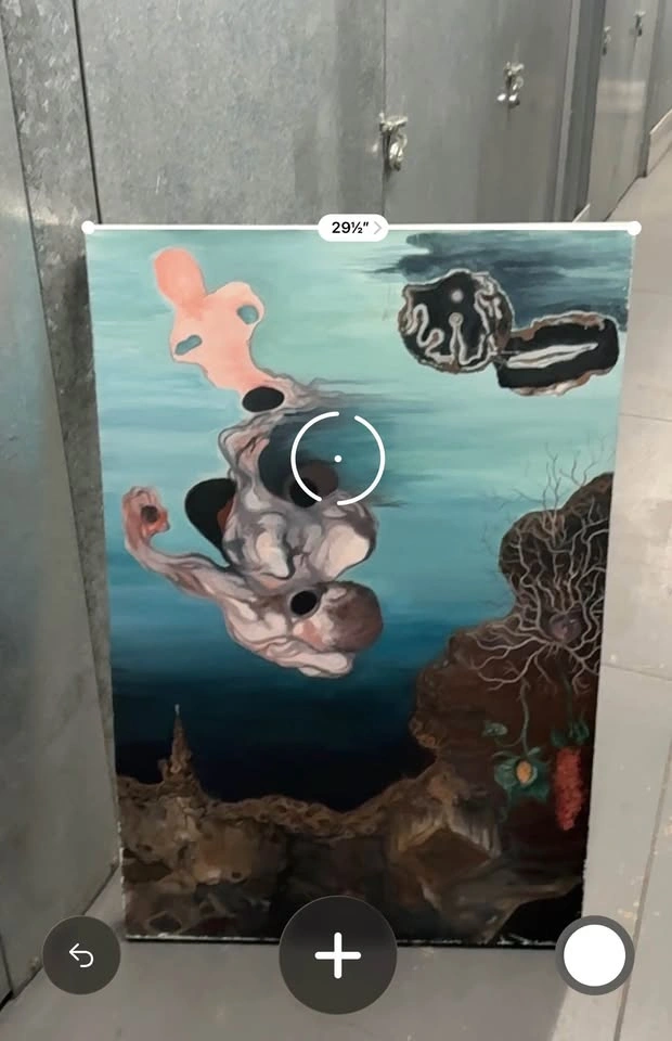 Acrylic painting 🖼️ abstract large - photo 2