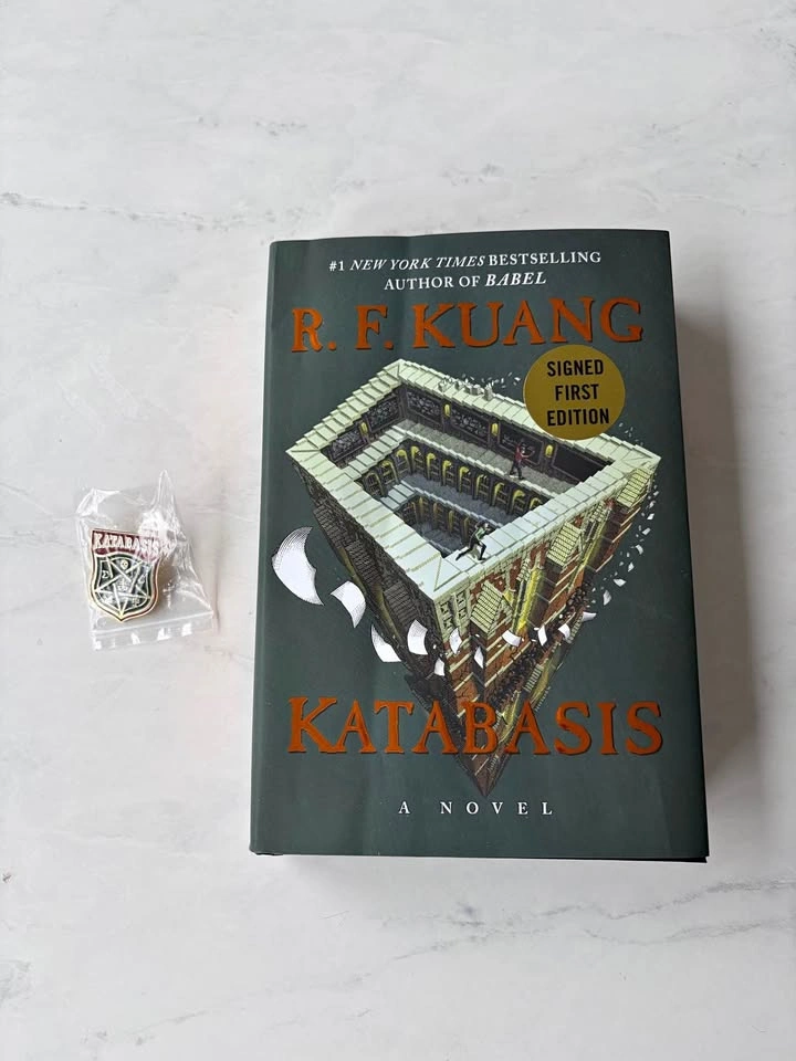 Signed first edition of Katabasis