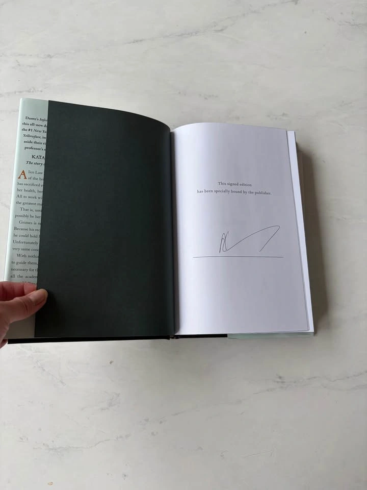 Signed first edition of Katabasis - photo 3