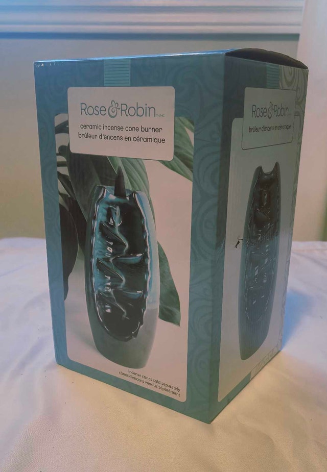 Rose and Robin cone incense burner - photo 4
