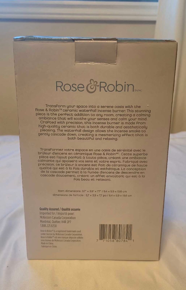 Rose and Robin cone incense burner - photo 5