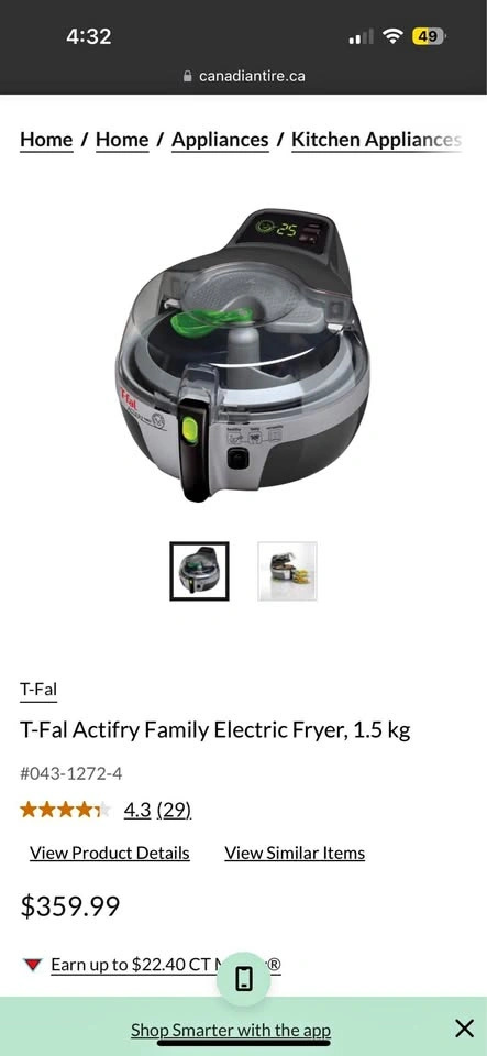 Family electric fryer