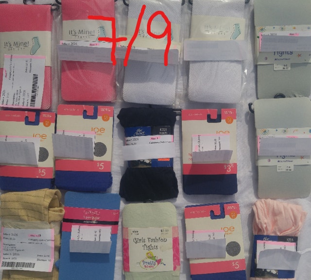 NEW Girls Tights - Large Selection (Sizes 24mth to 10/14 Yr)