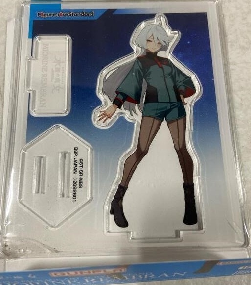 Gunpla Package Art Acrylic Stand Miorine Rembran (The Witch from - photo 2