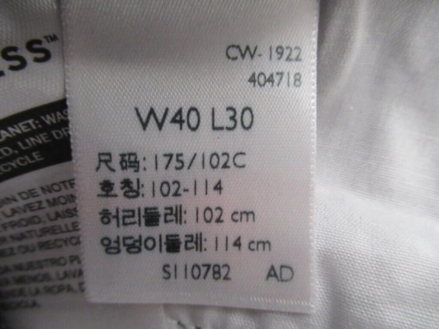 Dockers Men's 40x30 Straight Fit Chino Pants, Black - photo 4