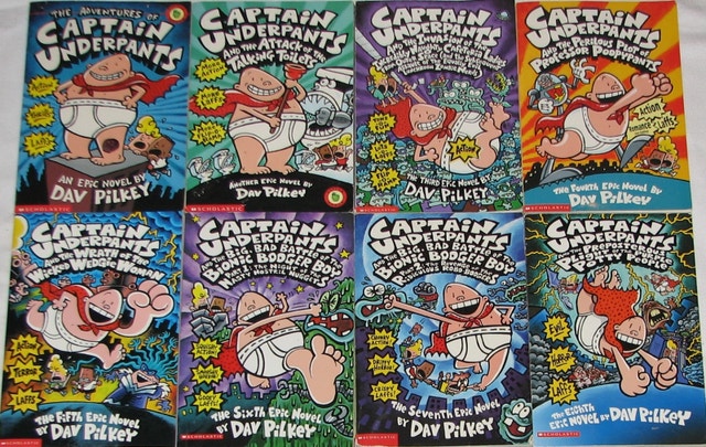 Captain Underpants #1-12 Complete Set by Dav Pilkey - photo 2