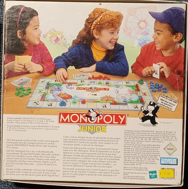 MONOPOLY Junior Board Game - photo 2