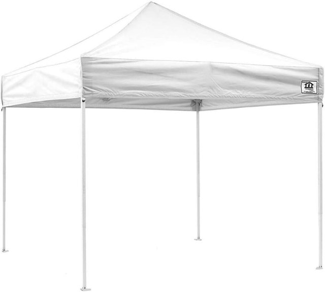 3 NEW 10x10 WHITE Impact Outdoor Canopies - photo 2