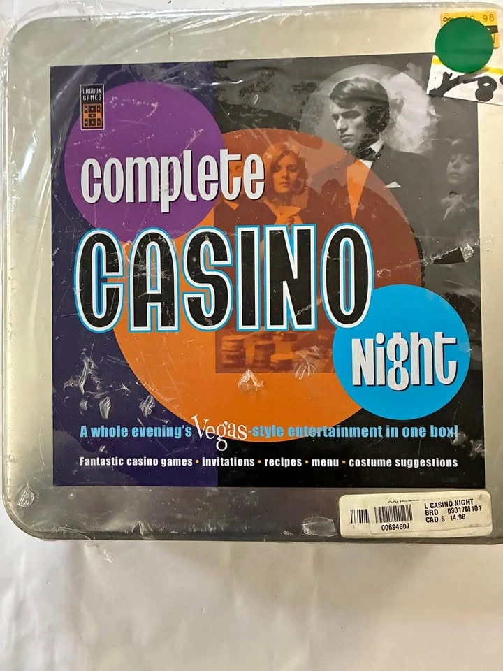 COMPLETE CASINO NIGHT  Never Opened!
