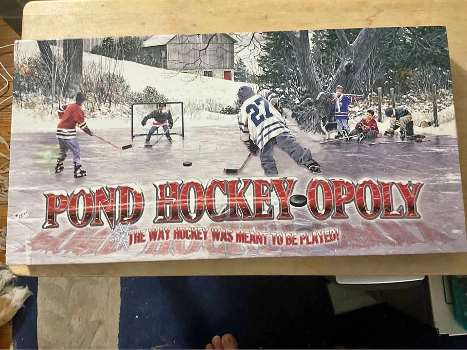 Pond Hockey-Opoly Reduced