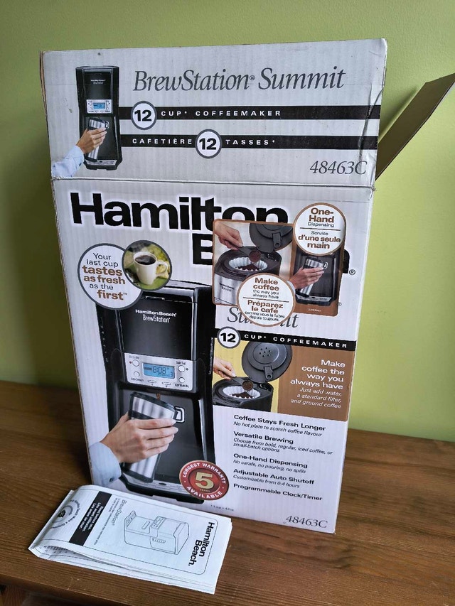 Hamilton Beach BrewStation Summit 12 Cup Coffee Maker - photo 2