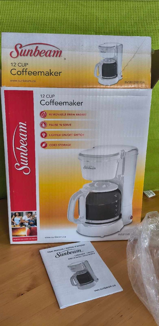 New Sunbeam 12 Cup Coffeemaker - photo 2