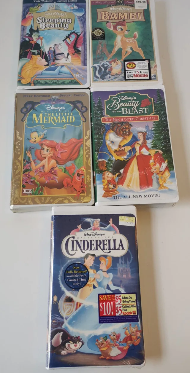 Disney VHS - NEW in Original Packaging thumbnail