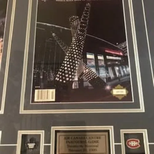 Framed Official Programs 2: Last Game Maple Leaf Gardens, First image indicator(8)