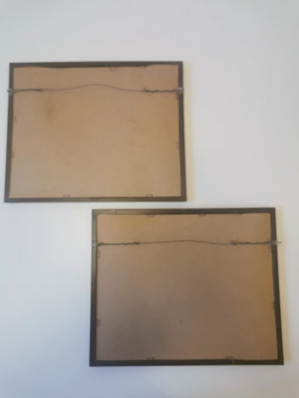 Watercolour Prints Pair of Country Landscape Scene's Vintage image indicator(4)