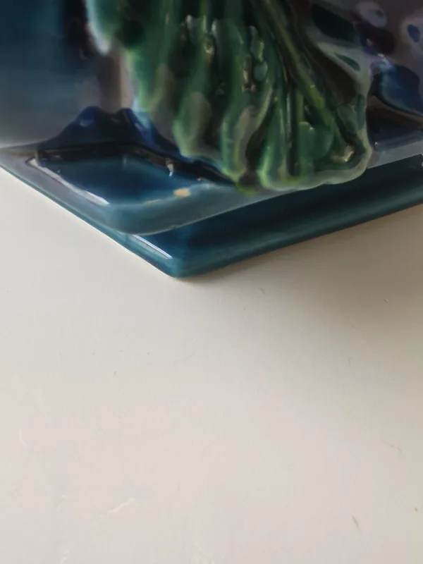 Vintage Inarco Mood Indigo Blue Cookie Jar image indicator(4)