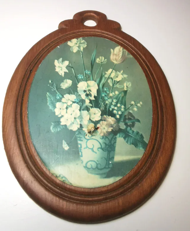 Wall hangings Three Vintage to older Vintage Botanical image indicator(5)