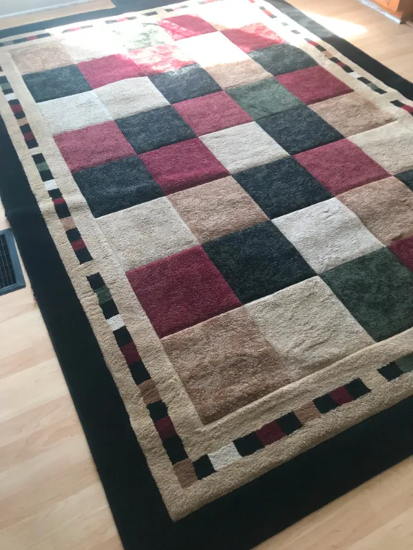 Milano Area Rug 6 feet 6 inches by 9 feet 6 inches lightly used image indicator(2)