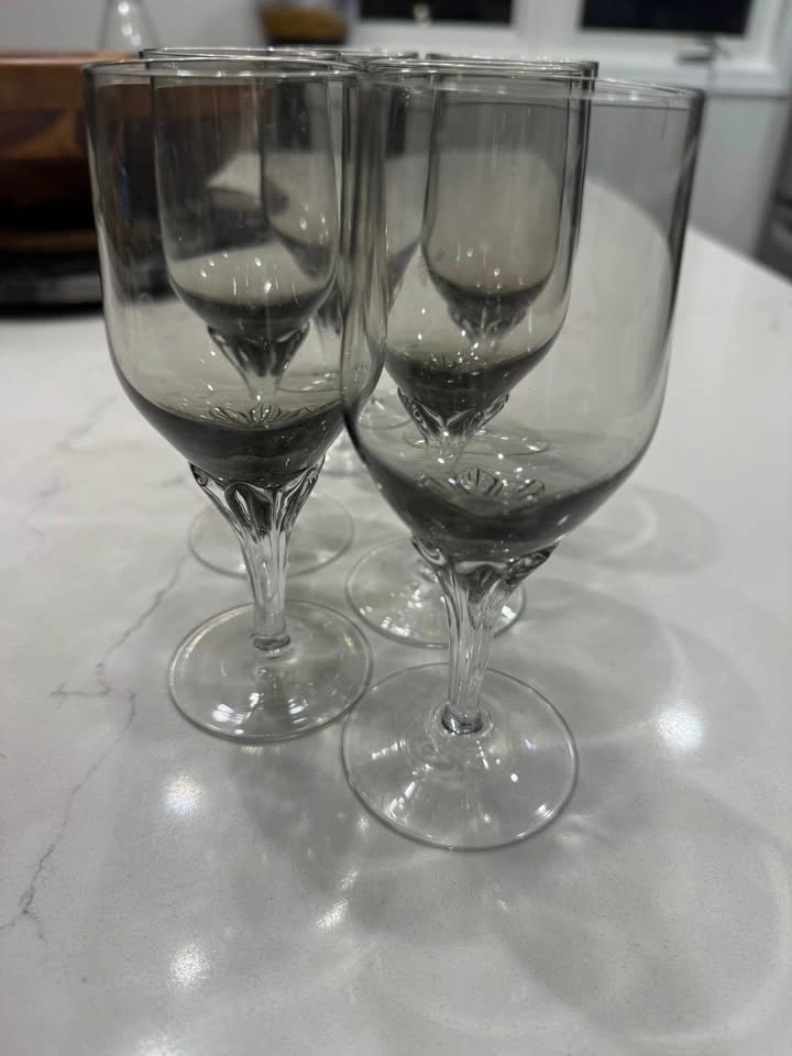Set of 6 Vintage-Style Port / Dessert Wine Glasses (Small) - photo 2