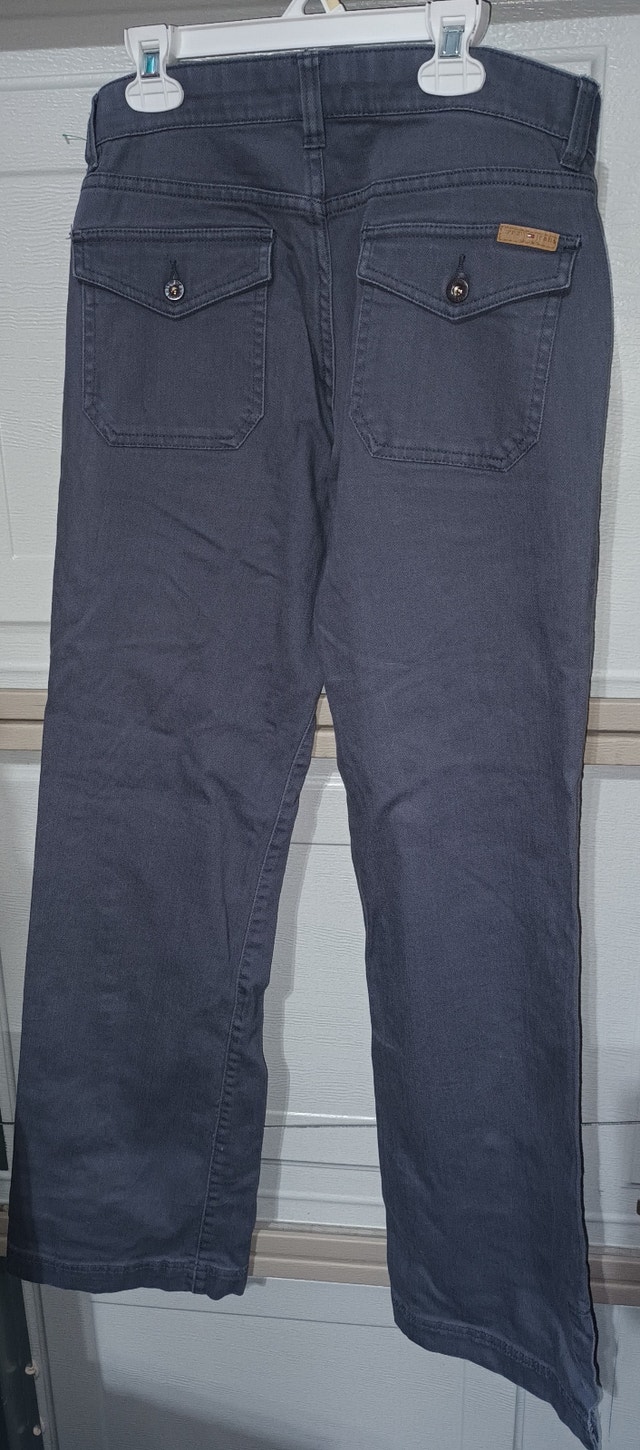 Women's Size 5 Dark Grey Jeans Pants - photo 2