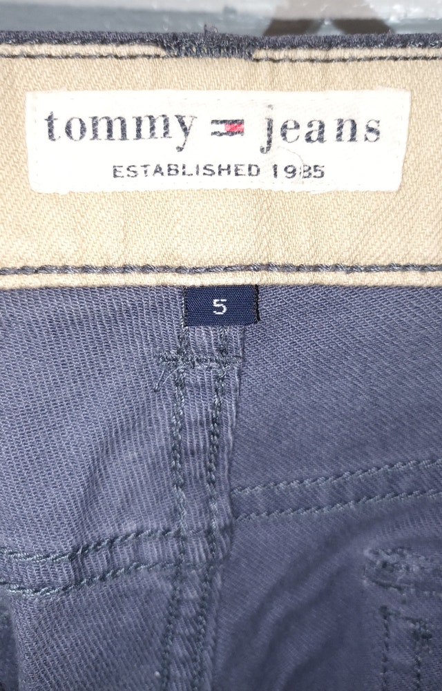 Women's Size 5 Dark Grey Jeans Pants - photo 3