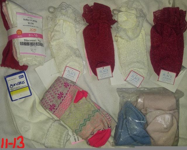 NEW Girls Socks - Various Sizes & Quantities - photo 3