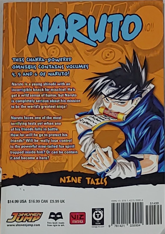 Naruto 3-in-1 Manga Vols. 4, 5 & 6 - photo 3