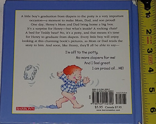 The Potty Book for Boys Hard Cover - photo 2