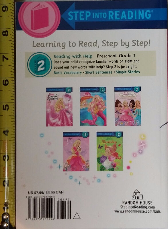 2 x Barbie Step Into Reading Fairy Tale Collection 5 in 1 Books - photo 4