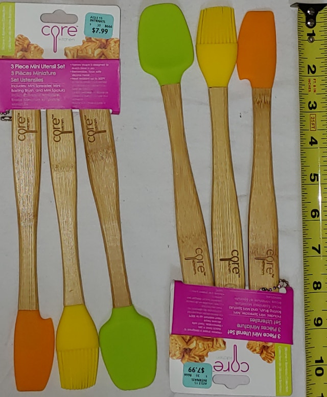 Core Kitchen 3 Piece Mini Utensil Set