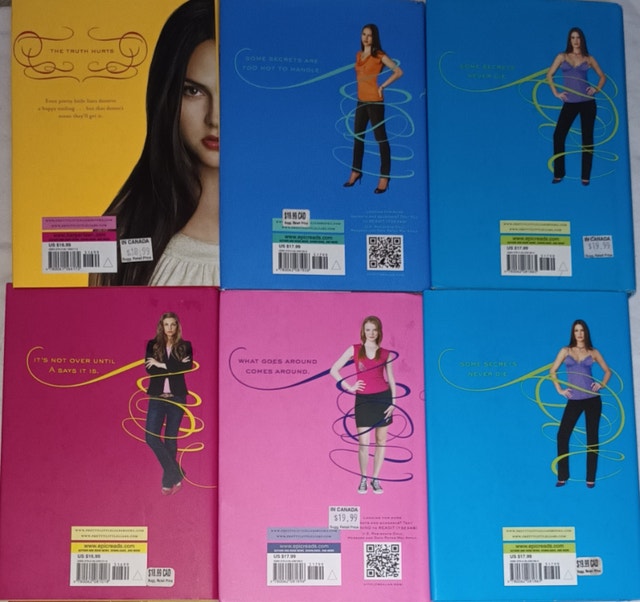 6 Pretty Little Liars HARD Books with Dust Covers - photo 2