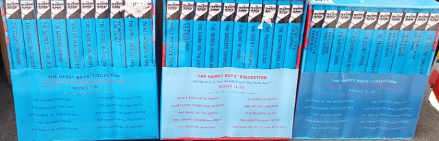 Hard Cover Hardy Boys Mystery Collection Box Sets #1-30