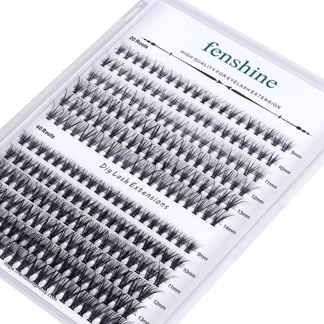NEW Cluster Eyelashes Extensions, 240pcs 0.07D 20D/40D Mixed
