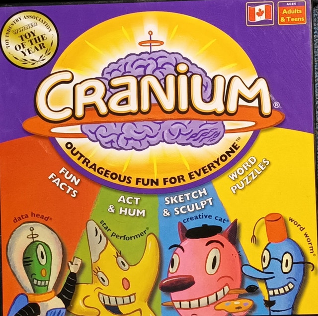 4 Cranium Family Board Games - Family Fun, Cadoo, Original - photo 3