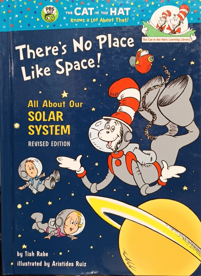 4 Dr Seuss Cat in the Hat Learning Library Books
